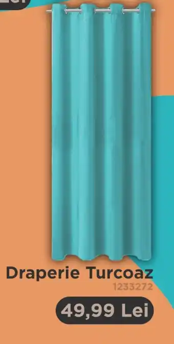 Draperie Turcoaz