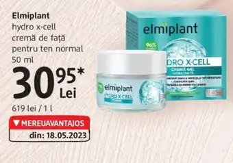 DM Elmiplant hydro x-cell cremă de faţă pentru ten normal 50 ml Ofertă