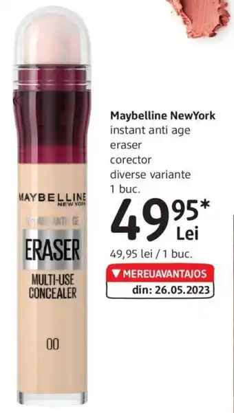 DM Maybelline New York instant anti age eraser corector Ofertă