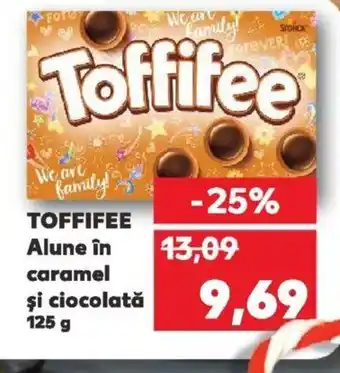 Kaufland TOFFIFEE Alune în caramel şi ciocolată 125 g Ofertă