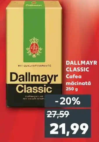 Kaufland DALLMAYR CLASSIC Cafea măcinată 250 g Ofertă