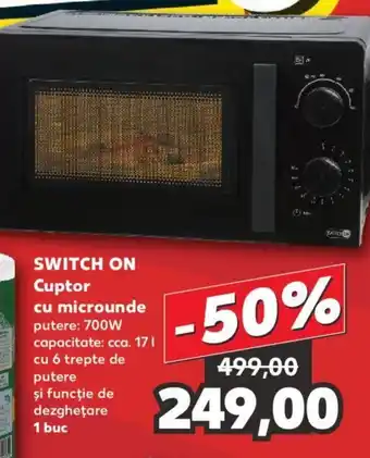 Kaufland SWITCH ON Cuptor cu microunde Ofertă