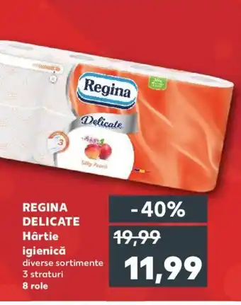 Kaufland REGINA DELICATE Hârtie igienică Ofertă