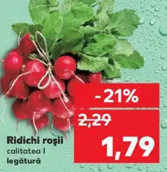 Kaufland Ridichi roşii Ofertă