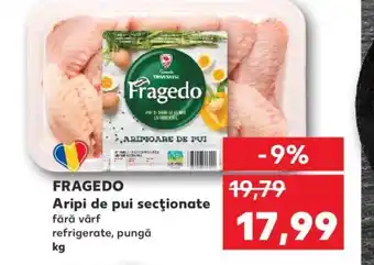 Kaufland FRAGEDO Aripi de pui secţionate Ofertă