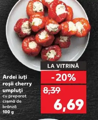 Kaufland Ardei iuţi roşii cherry umpluti Ofertă