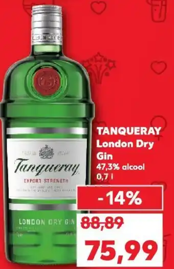 Kaufland TANQUERAY London Dry Gin Ofertă