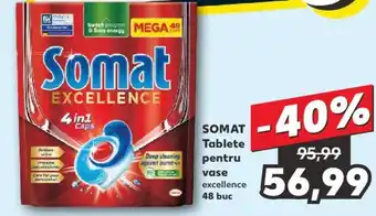 Kaufland SOMAT Tablete pentru vase Ofertă