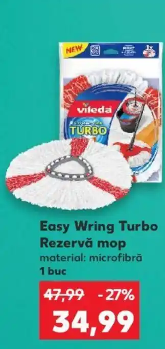 Kaufland Easy Wring Turbo Rezervă mop Ofertă