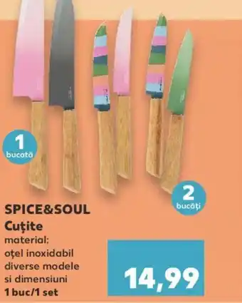 Kaufland SPICE&SOUL Cuţite Ofertă