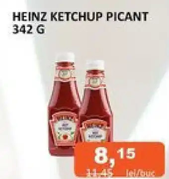 Unicarm HEINZ KETCHUP PICANT 342 G Ofertă