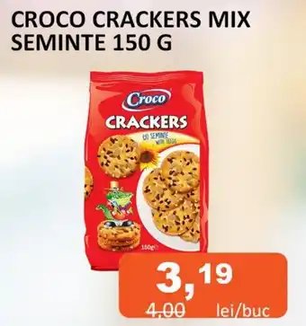 Unicarm CROCO CRACKERS MIX SEMINTE 150 G Ofertă