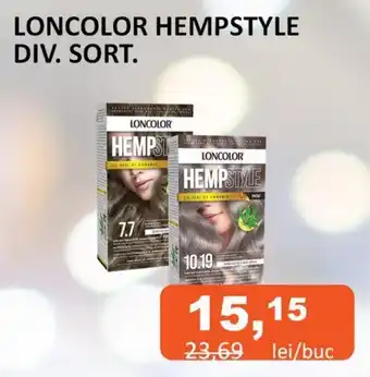 Unicarm LONCOLOR HEMPSTYLE DIV. SORT. Ofertă