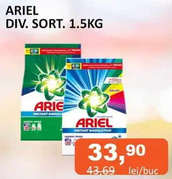 Unicarm ARIEL DIV. SORT. 1.5KG Ofertă