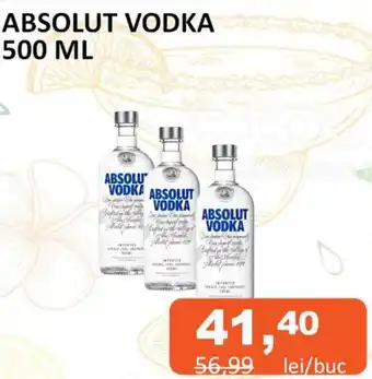 Unicarm ABSOLUT VODKA 500 ML Ofertă