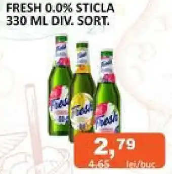 Unicarm FRESH 0.0% STICLA 330 ML DIV. SORT. Ofertă