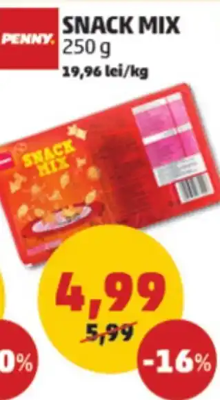 Penny SNACK MIX Ofertă
