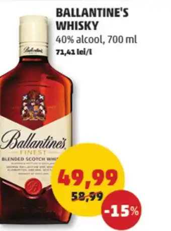 Penny BALLANTINE'S WHISKY Ofertă