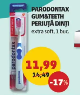 Penny PARODONTAX GUM&TEETH PERIUȚĂ DINȚI Ofertă