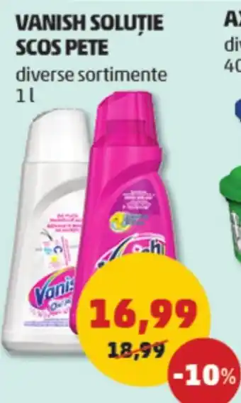 Penny VANISH SOLUŢIE SCOS PETE Ofertă
