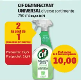 Penny CIF DEZINFECTANT UNIVERSAL Ofertă