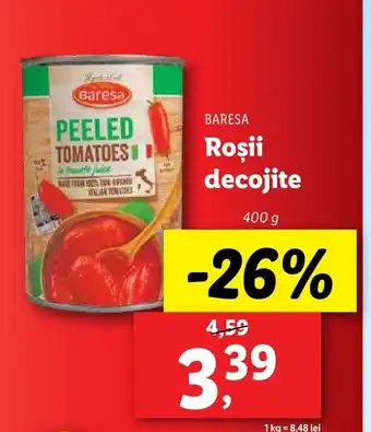 Lidl BARESA Roşii decojite Ofertă