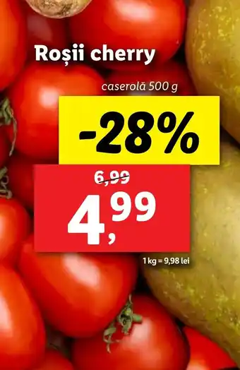Lidl Roşii cherry Ofertă
