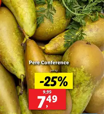 Lidl Pere Conference Ofertă