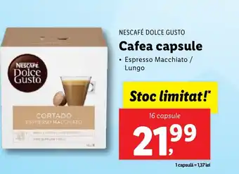 Lidl NESCAFÉ DOLCE GUSTO Cafea capsule Ofertă