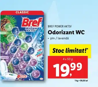 Lidl BREF POWER AKTIV Odorizant WC Ofertă