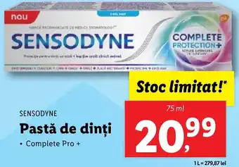 Lidl SENSODYNE Pastă de dinţi Ofertă
