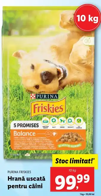 Lidl PURINA FRISKIES Hrană uscată pentru câini Ofertă