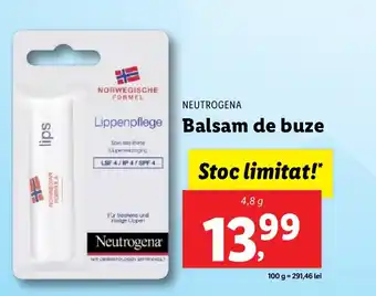 Lidl NEUTROGENA Balsam de buze Ofertă