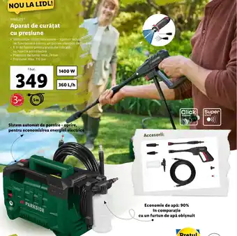 Lidl PARKSIDEⓇ Aparat de curățat cu presiune Ofertă