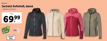 Lidl Rocktrail Jachetă Softshell, damă Ofertă