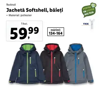 Rocktrail Jachetă Softshell, băieți