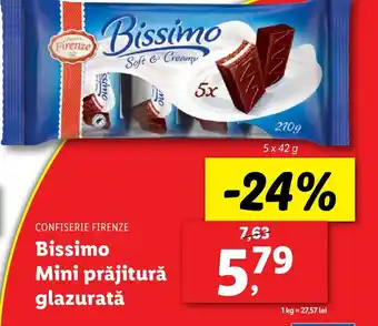 Lidl CONFISERIE FIRENZE Bissimo Mini prăjitură glazurată Ofertă