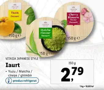 Lidl VITASIA JAPANESE STYLE Iaurt Ofertă