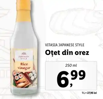 Lidl VITASIA JAPANESE STYLE Oțet din orez Ofertă