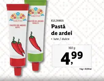 Lidl KULJANKA Pastă de ardei Ofertă