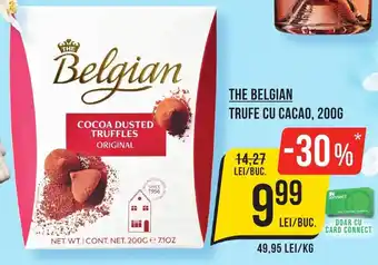 THE BELGIAN TRUFE CU CACAO, 200G