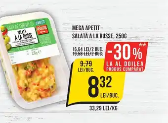 Mega Image MEGA APETIT SALATĂ A LA RUSSE, 250G Ofertă