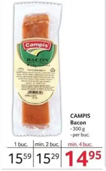 Selgros CAMPIS Bacon Ofertă