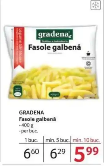 Selgros GRADENA Fasole galbenă Ofertă