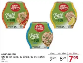 Selgros HOME GARDEN Pate de ton clasic / cu lămâie / cu sweet chilli Ofertă