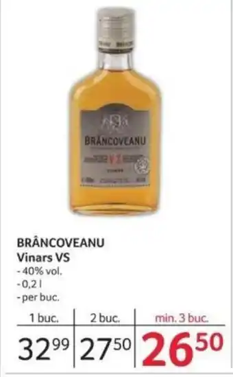 Selgros BRÂNCOVEANU Vinars VS Ofertă