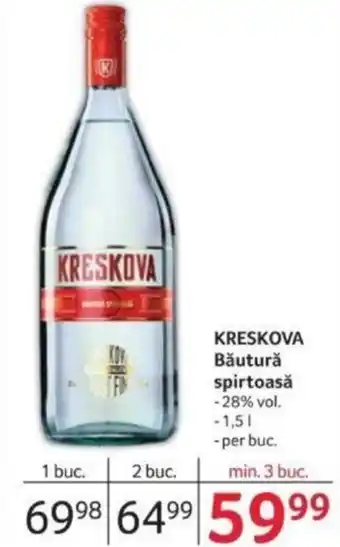Selgros KRESKOVA Băutură spirtoasă Ofertă