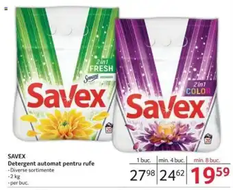 Selgros SAVEX Detergent automat pentru rufe Ofertă