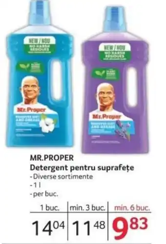Selgros MR.PROPER Detergent pentru suprafețe Ofertă