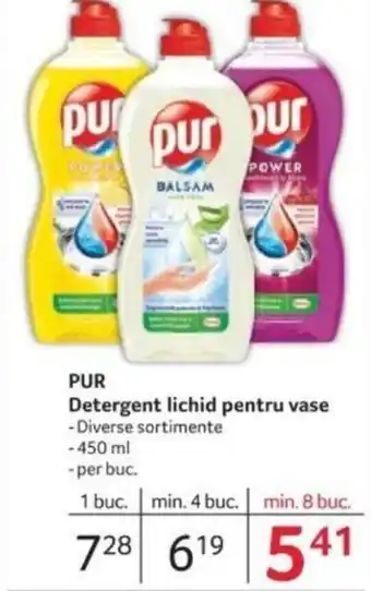 Selgros PUR Detergent lichid pentru vase Ofertă